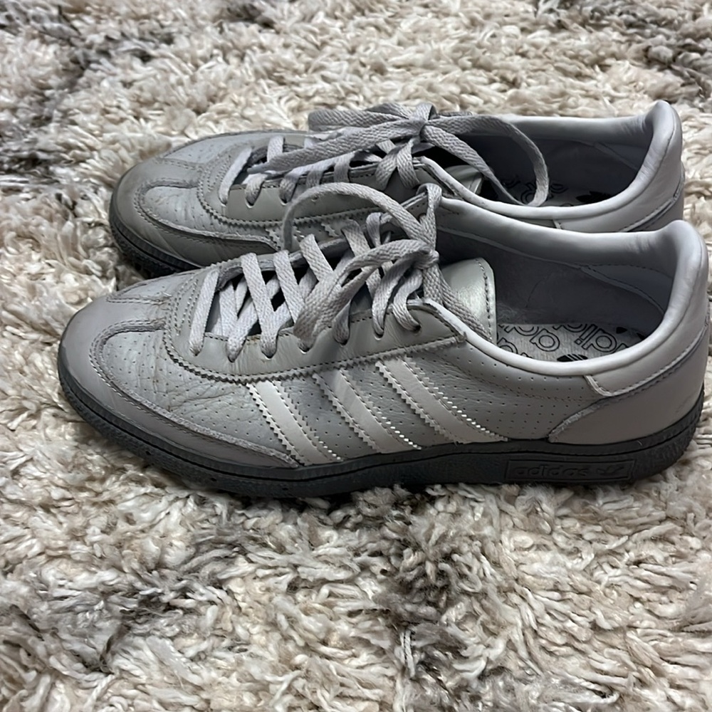 Adidas Handball Spezial shoes. Grey. Size 5 mens. Size 6 womens.